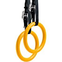 REEHUT Anillas Gimnasia- Anillas de Deporte con Correas Ajustables de 4-5m y Hebillas de Metal con Agarre Duro- Amplio y…